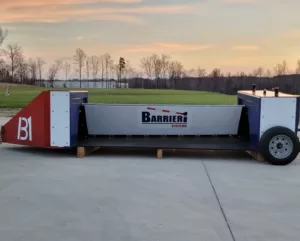 Image of an Abrams Mobile barrier